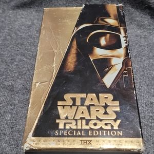 Vintage Star Wars Trilogy Special Edition Video Tapes~Gold Box~VHS